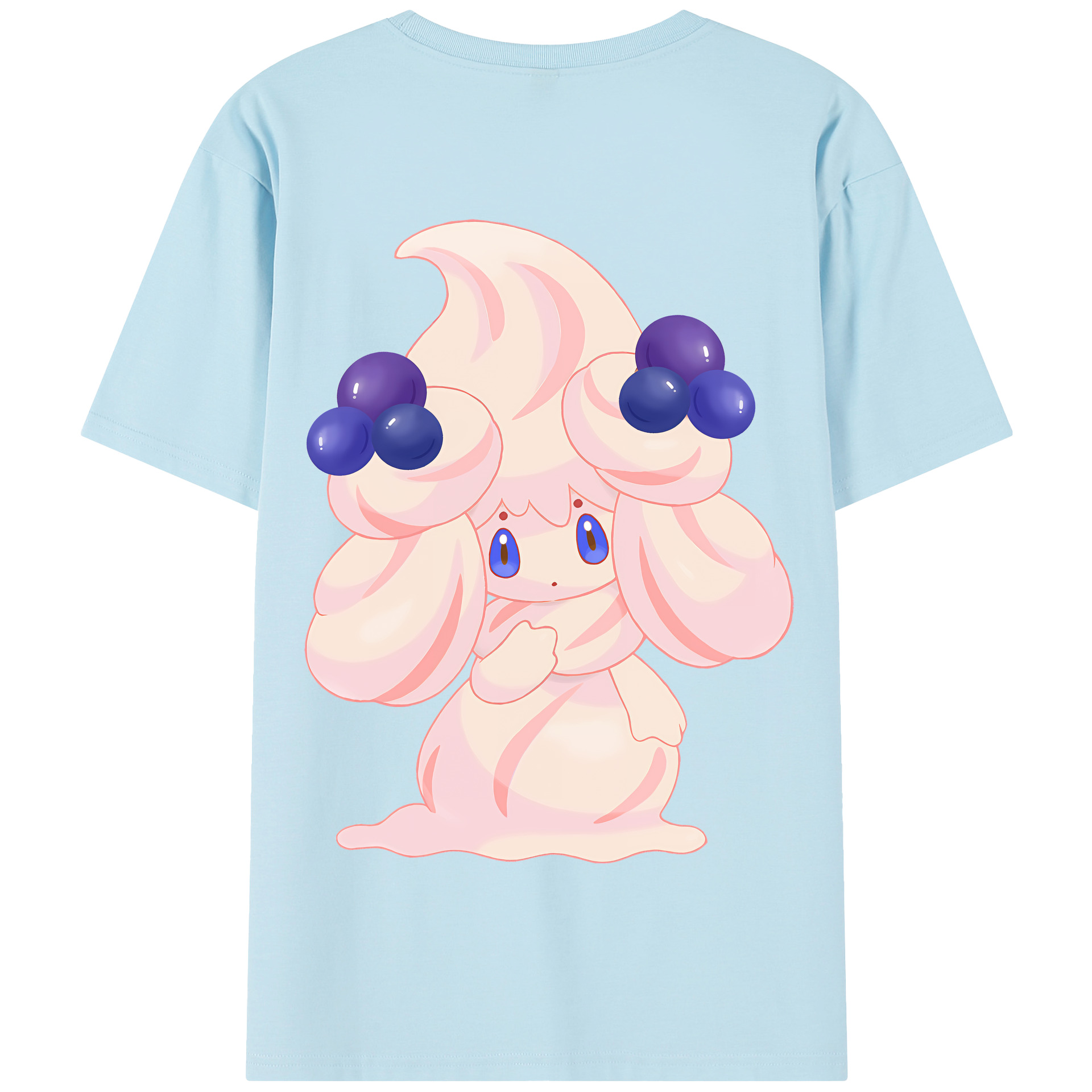 （画像用） ポケットモンスター Pokémon 綿100％半袖Tシャツ（背面プリント）